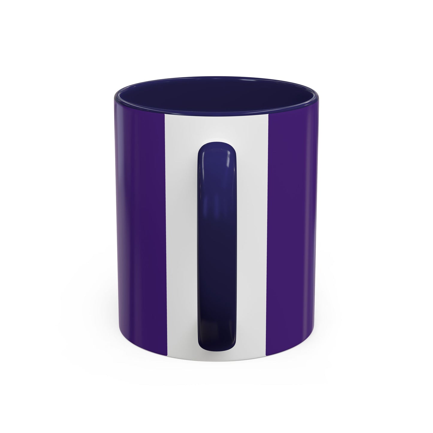 Custom Purple Accent Coffee Mug - Perfect Gift for Coffee Lovers