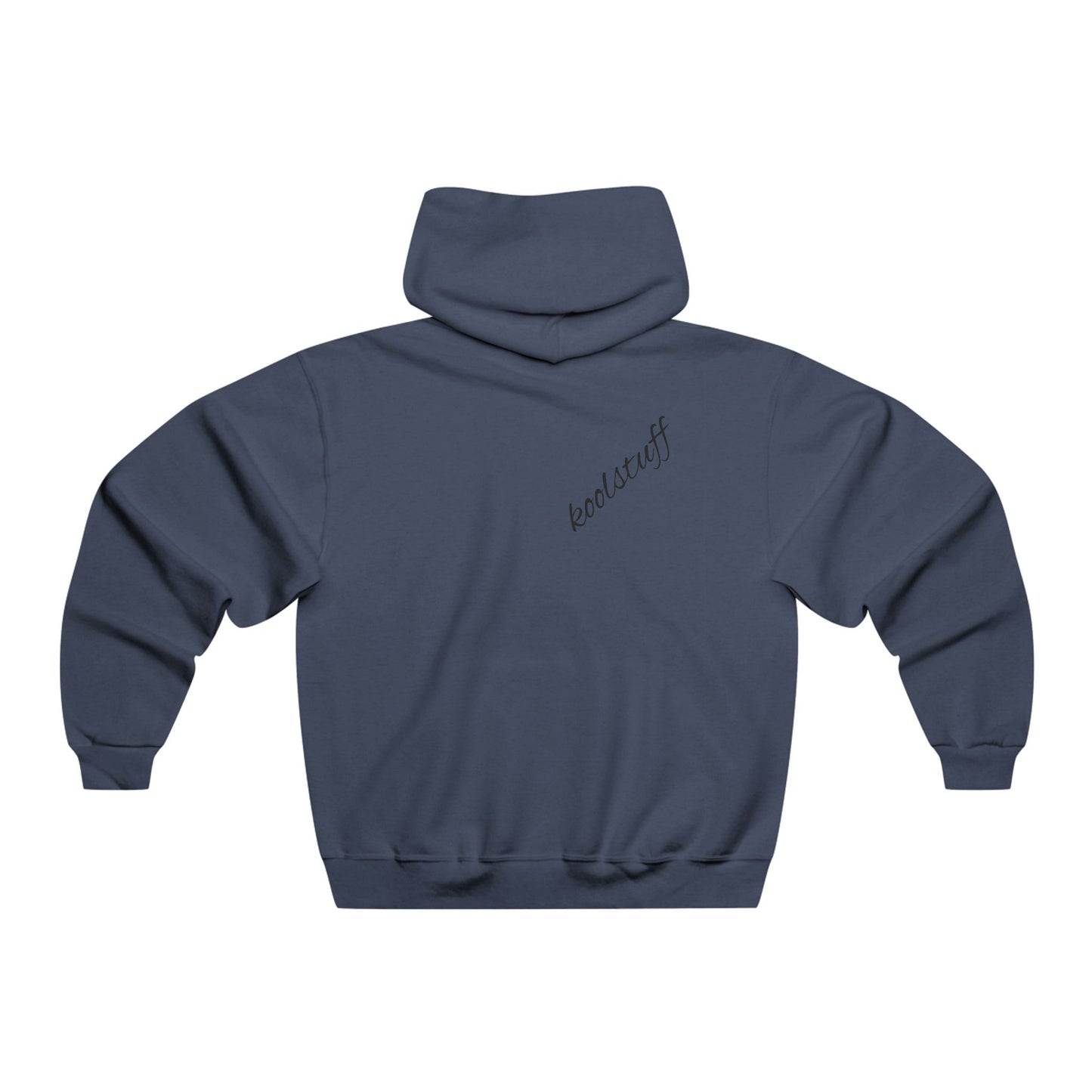 Stylish Men's NUBLEND® Hooded Sweatshirt with 'ks' Design – Casual Comfort for Everyday Wear