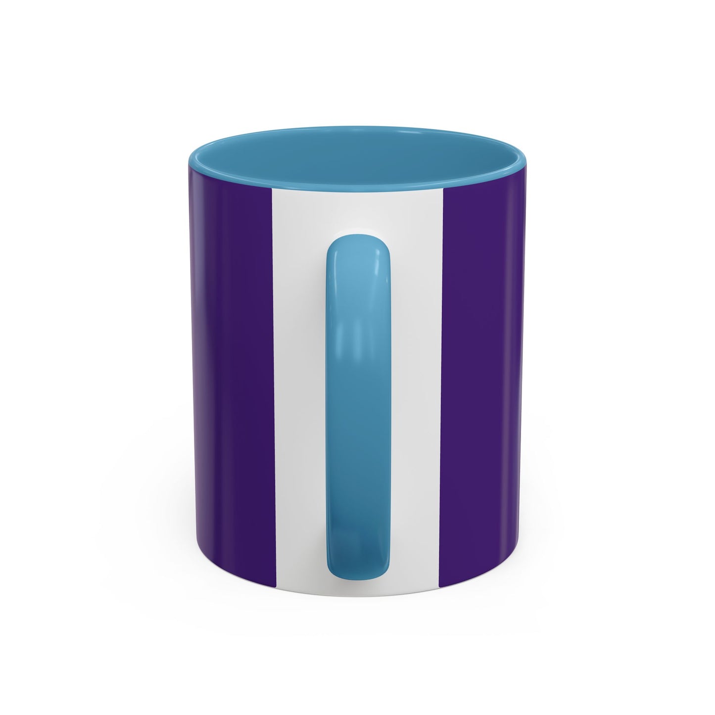 Custom Purple Accent Coffee Mug - Perfect Gift for Coffee Lovers