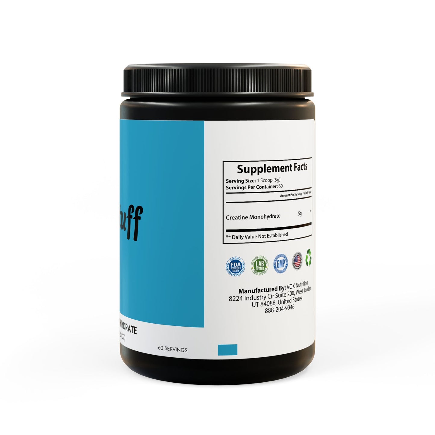 Creatine Monohydrate Supplement (300g, 10.58oz)