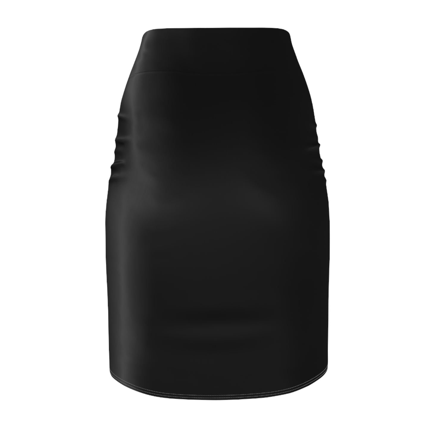 Classic Women's Pencil Skirt - Sleek and Stylish Black Design for Work and Events