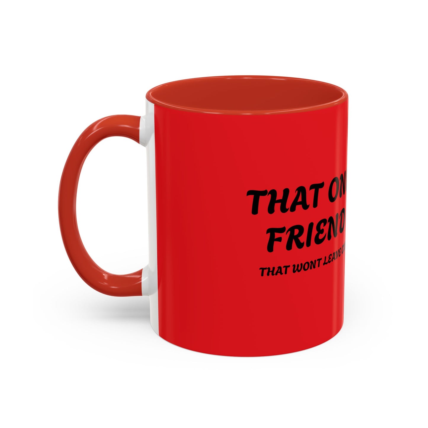 Funny Accent Coffee Mug - Perfect Gift for Best Friends | Red Ceramic Cup