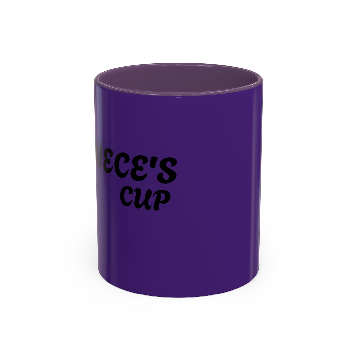 Custom Purple Accent Coffee Mug - Perfect Gift for Coffee Lovers