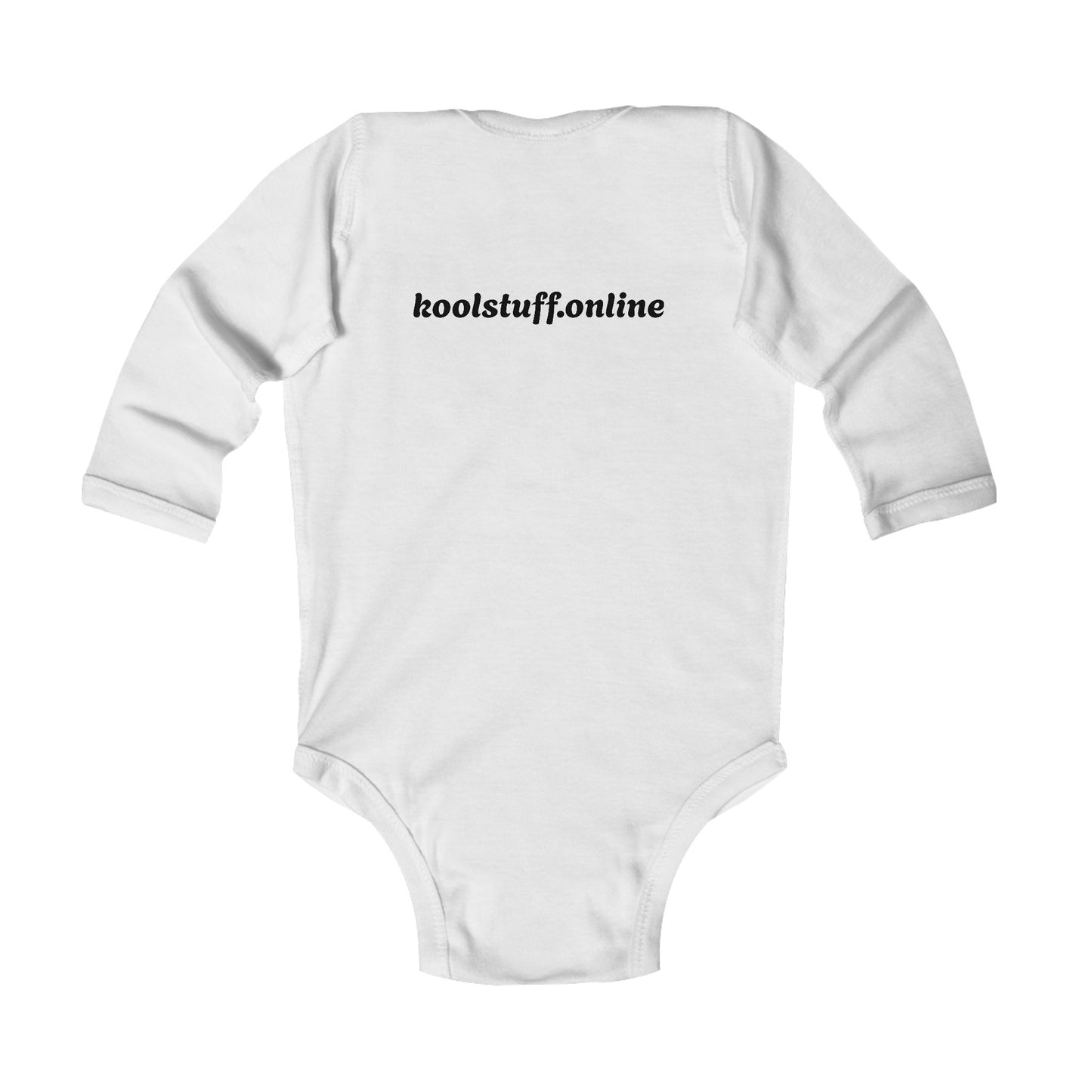 Cute Infant Long Sleeve Bodysuit - Koolstuff Design for Baby Celebrations