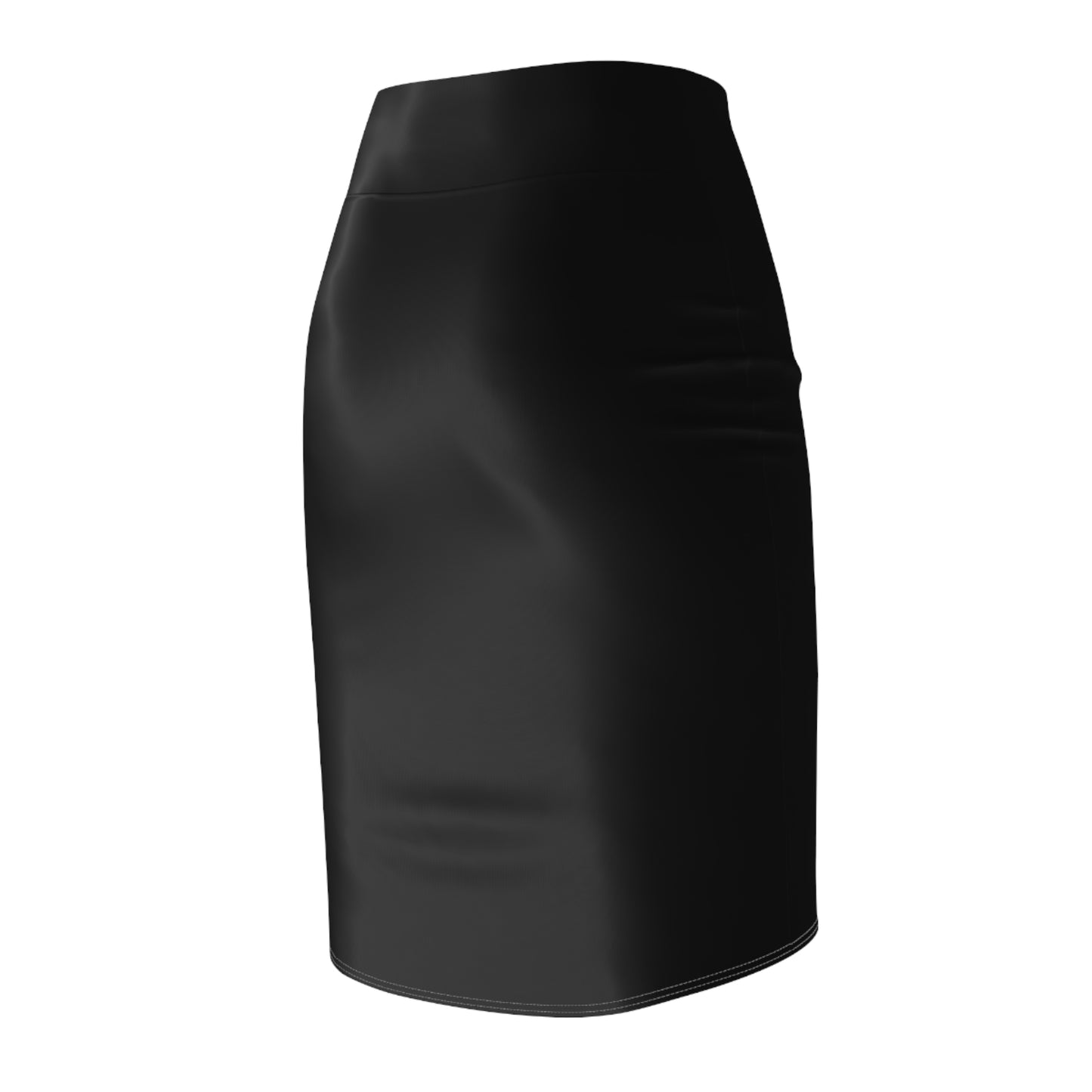 Classic Women's Pencil Skirt - Sleek and Stylish Black Design for Work and Events