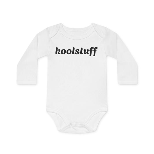 Cute Organic Baby Bodysuit with Koolstuff Design