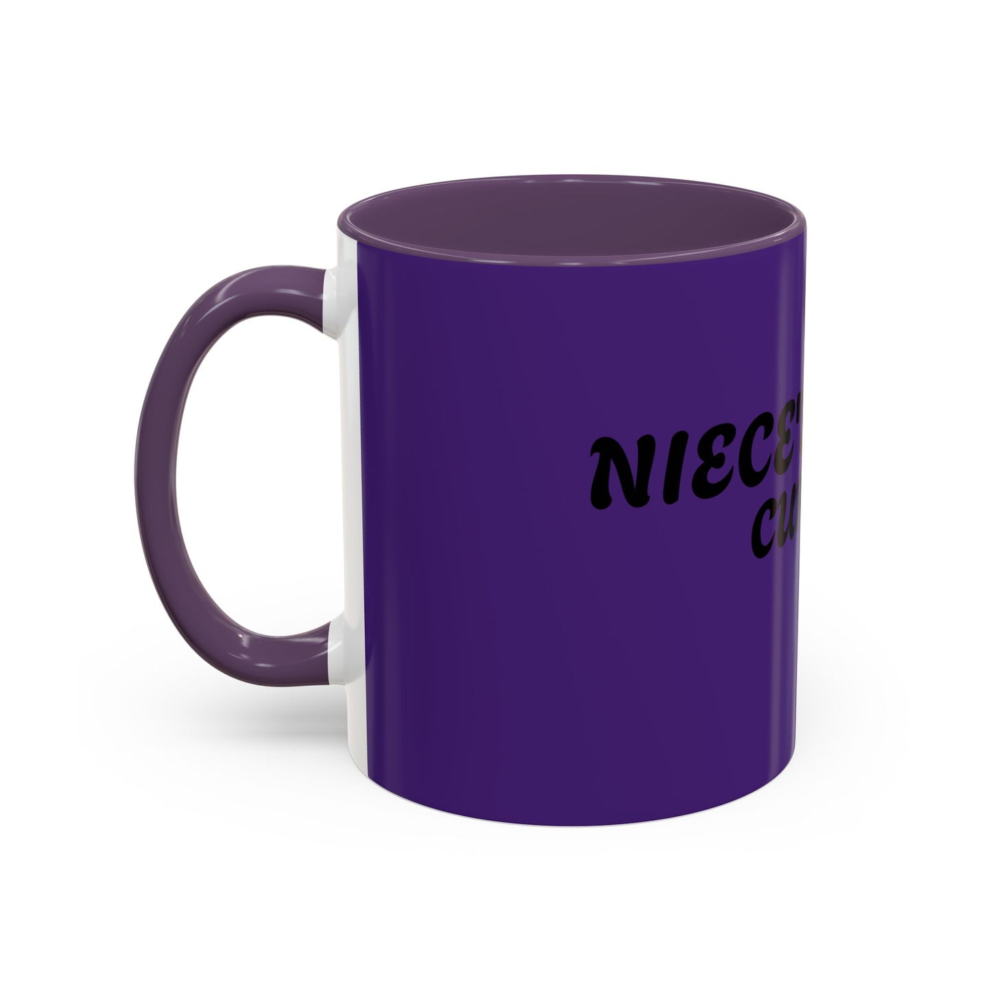 Custom Purple Accent Coffee Mug - Perfect Gift for Coffee Lovers