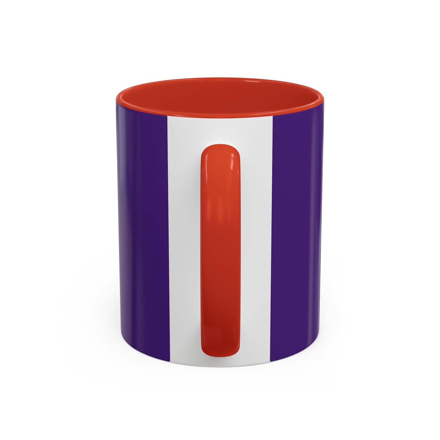 Custom Purple Accent Coffee Mug - Perfect Gift for Coffee Lovers