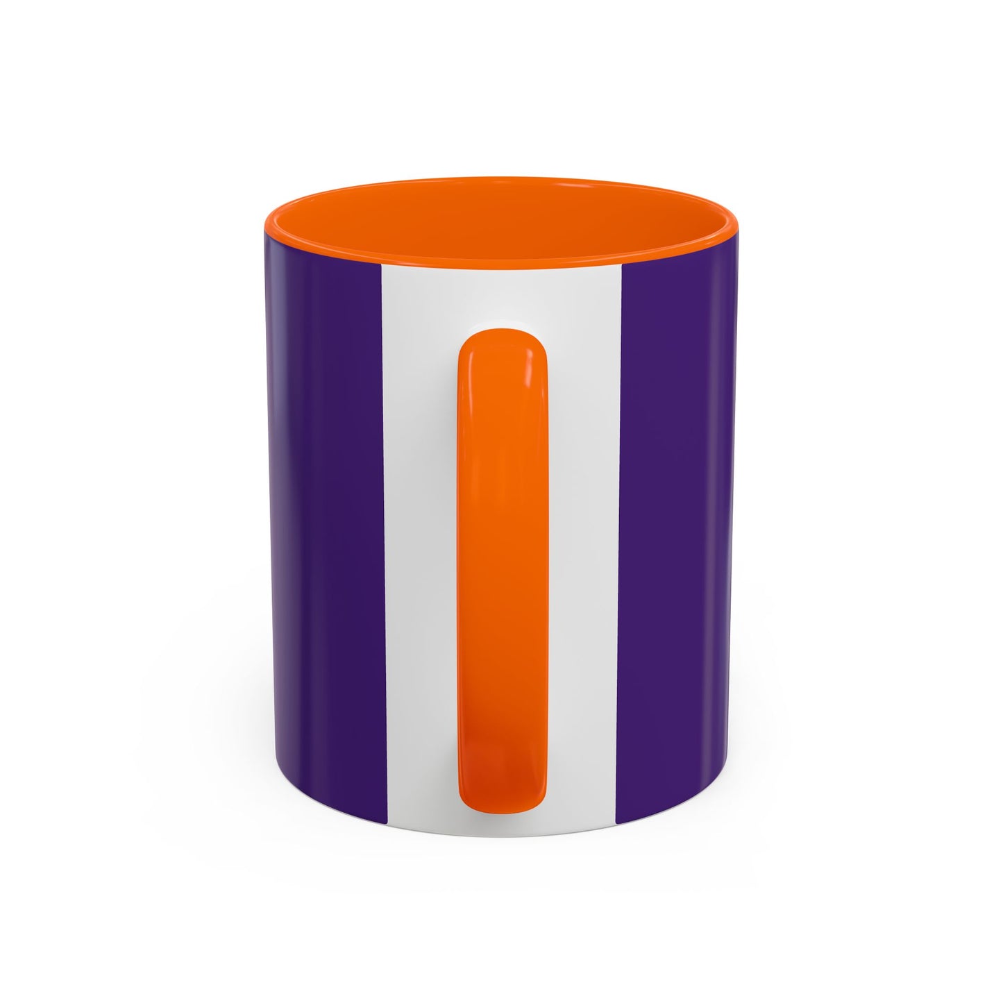 Custom Purple Accent Coffee Mug - Perfect Gift for Coffee Lovers