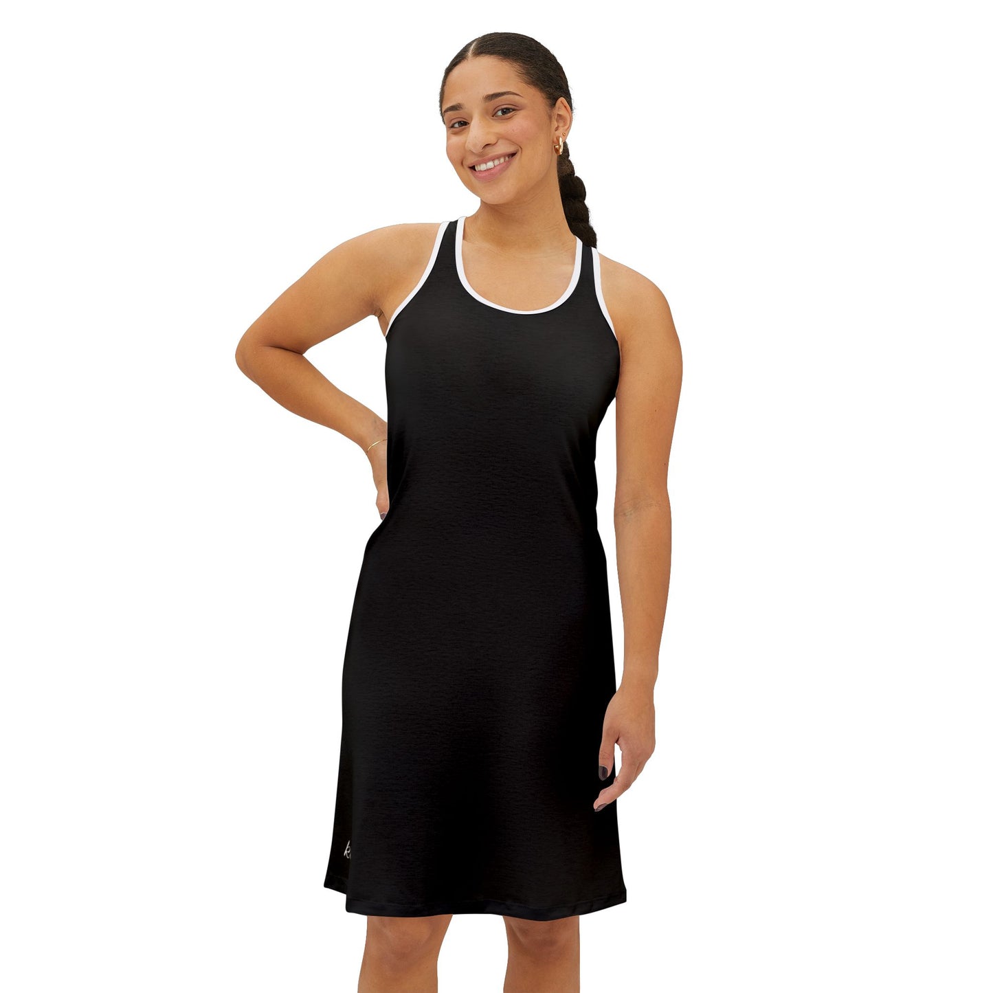 Lightweight Women's Racerback Dress - Perfect for Summer Outings and Casual Wear