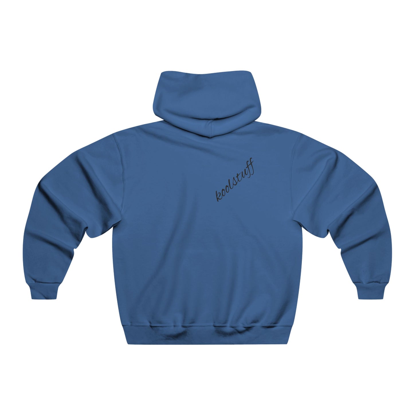 Stylish Men's NUBLEND® Hooded Sweatshirt with 'ks' Design – Casual Comfort for Everyday Wear