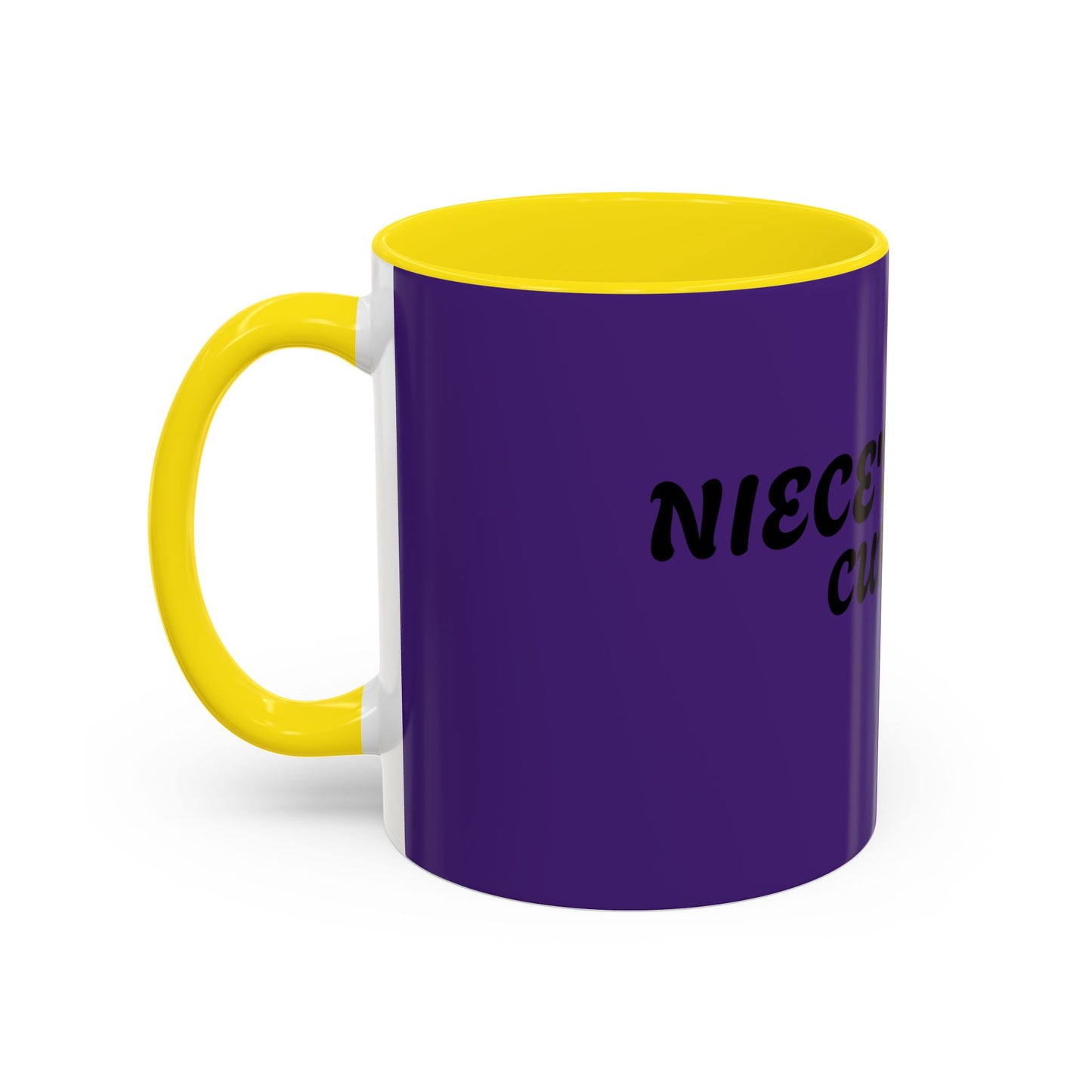 Custom Purple Accent Coffee Mug - Perfect Gift for Coffee Lovers