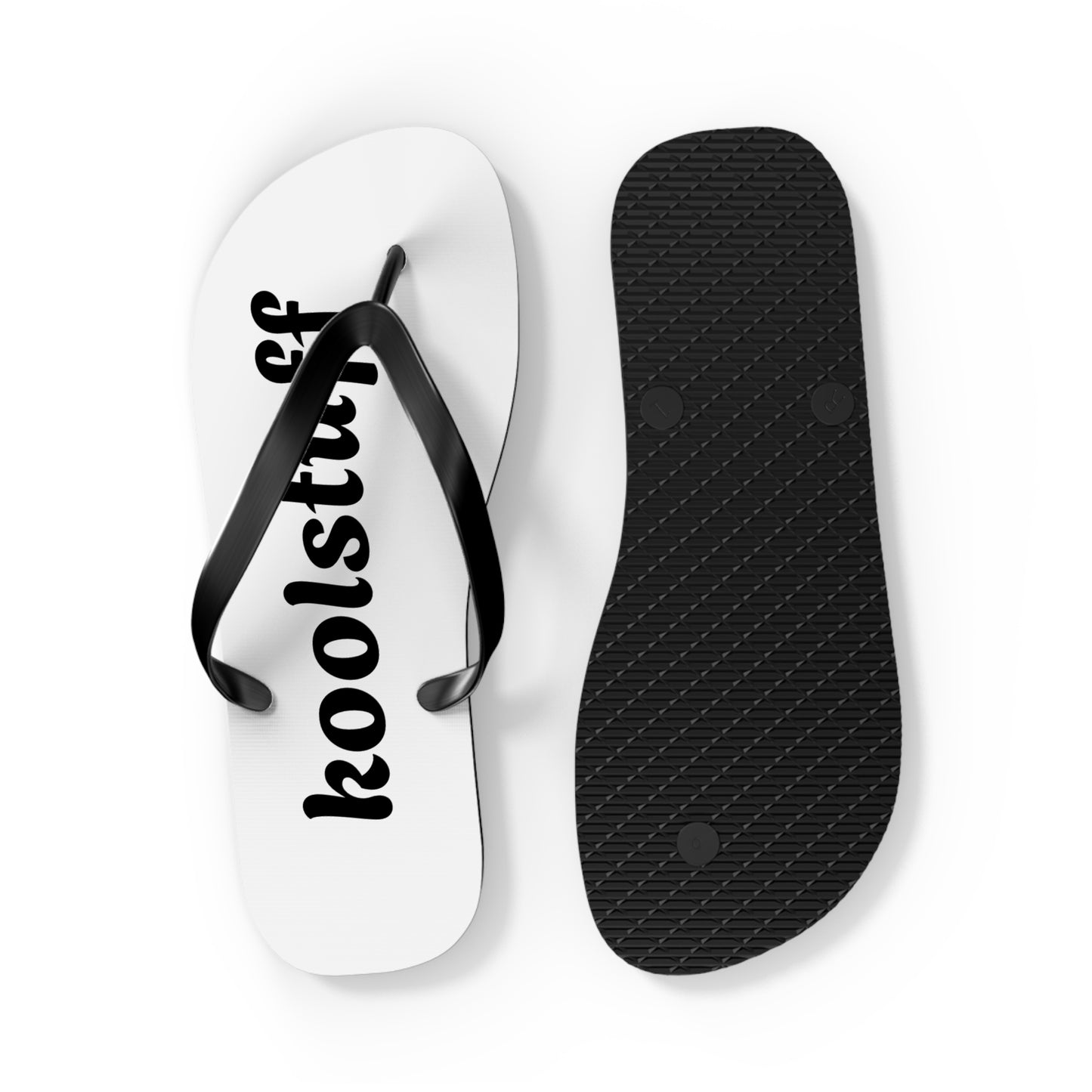 Kool Stuff Patterned Flip Flops - Comfortable Summer Sandals for Beach & Casual Wear