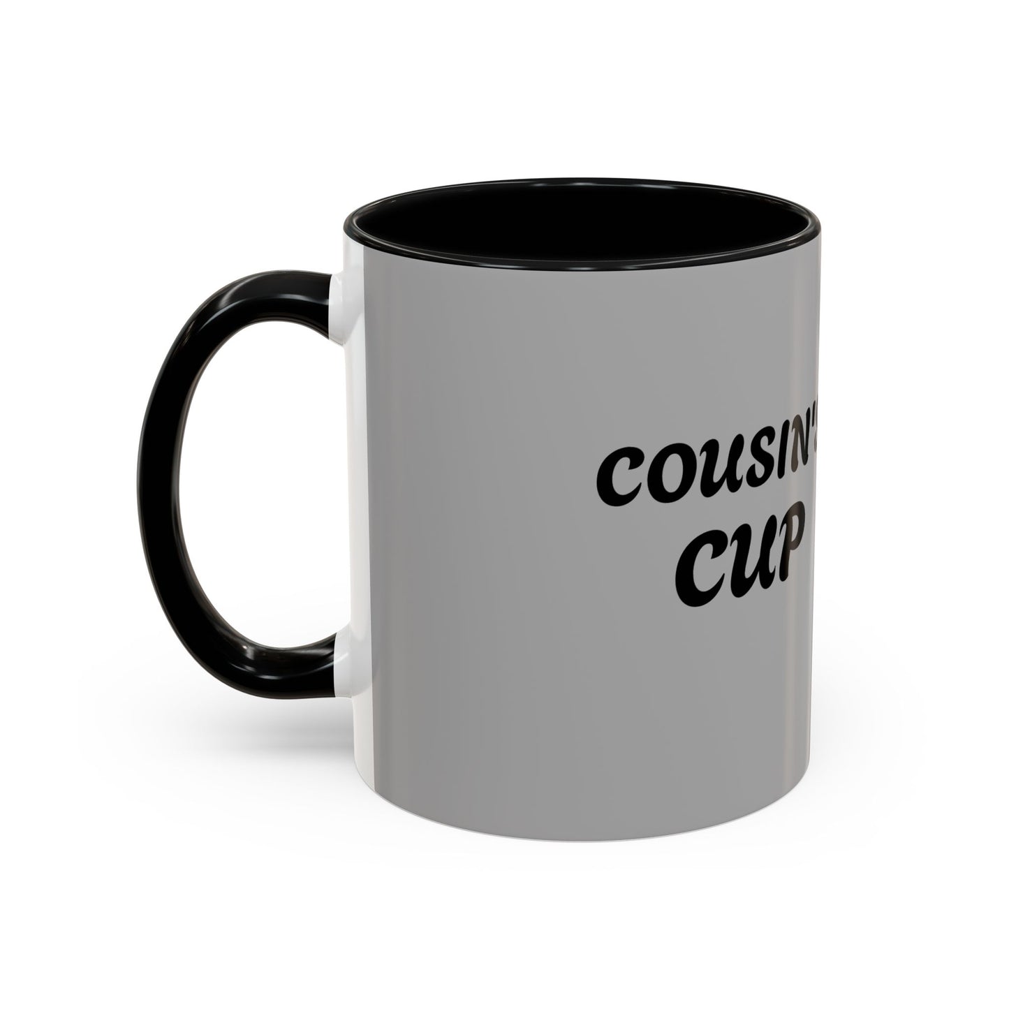 Custom Cousin's Coffee Mug | Fun Accent Mug for Family Gifts