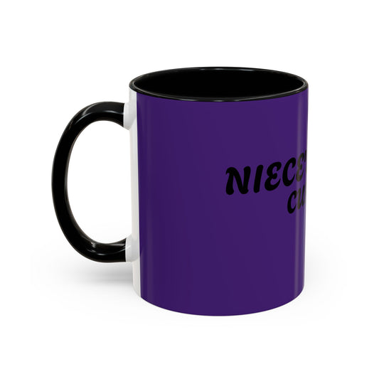 Custom Purple Accent Coffee Mug - Perfect Gift for Coffee Lovers