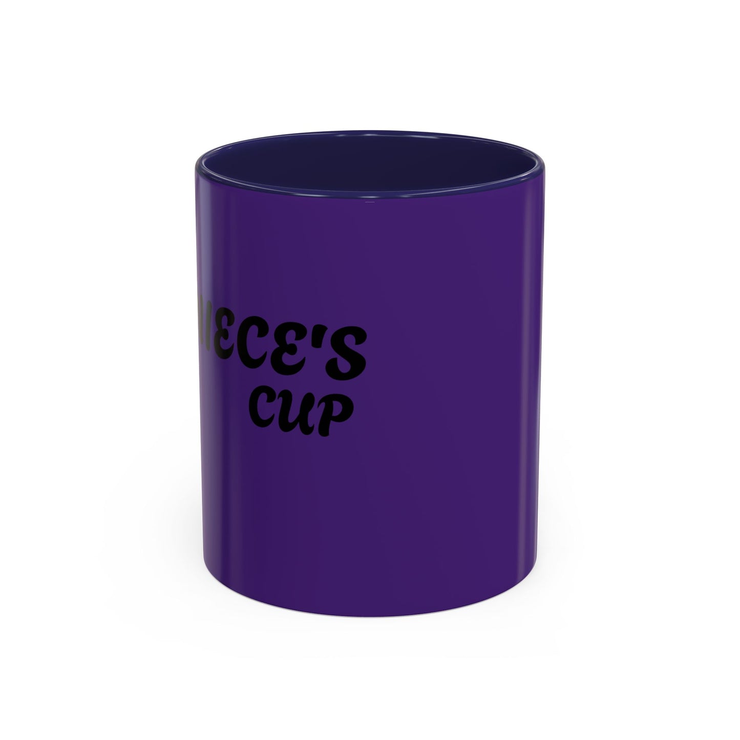 Custom Purple Accent Coffee Mug - Perfect Gift for Coffee Lovers