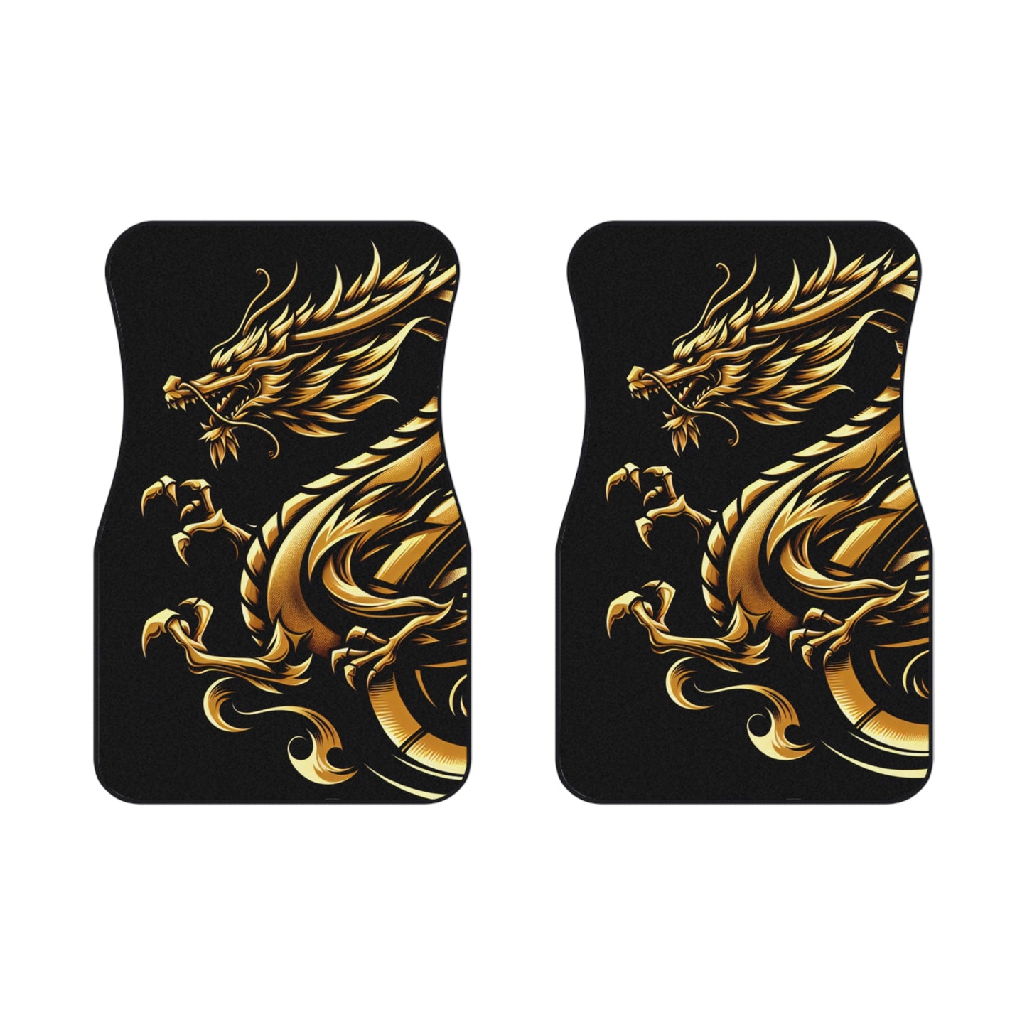 Dragon Design Car Mats - Stylish All-Weather Front Floor Liners