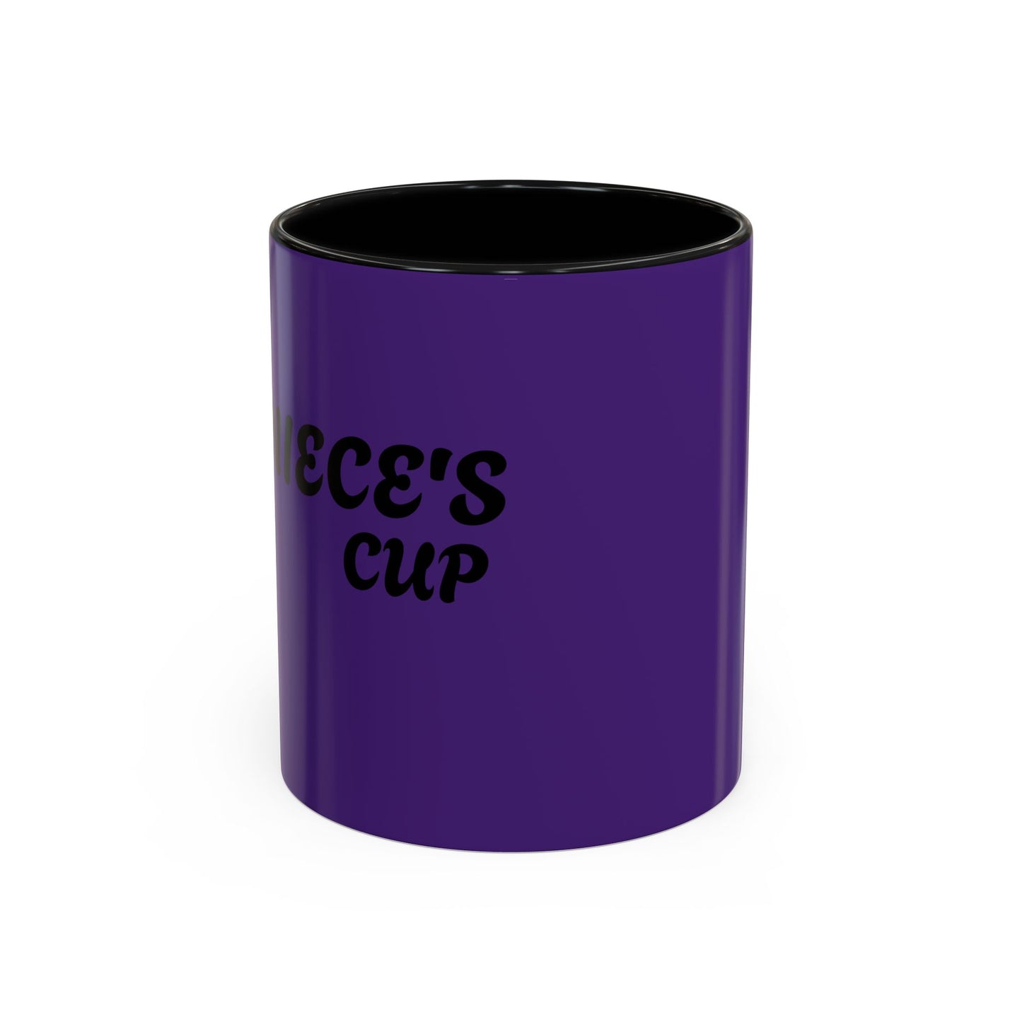 Custom Purple Accent Coffee Mug - Perfect Gift for Coffee Lovers