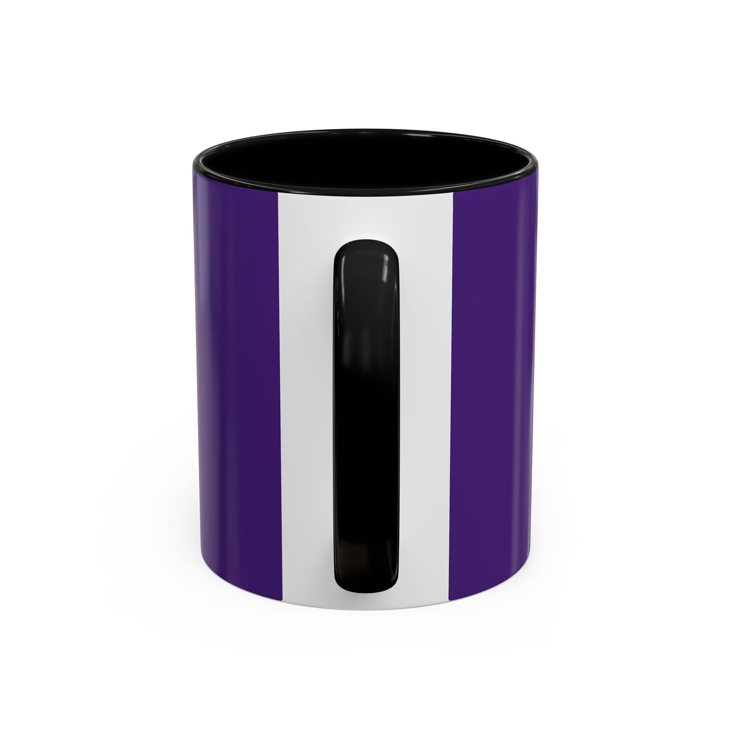 Custom Purple Accent Coffee Mug - Perfect Gift for Coffee Lovers