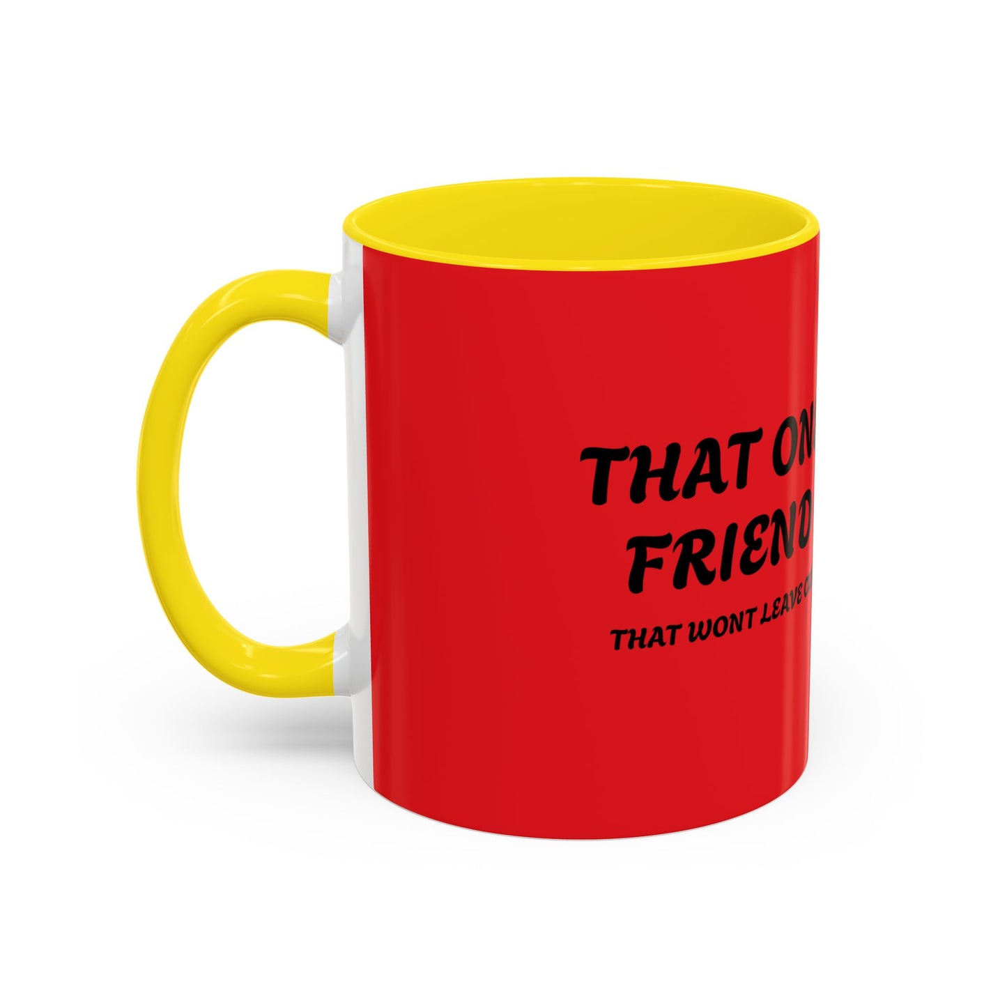 Funny Accent Coffee Mug - Perfect Gift for Best Friends | Red Ceramic Cup