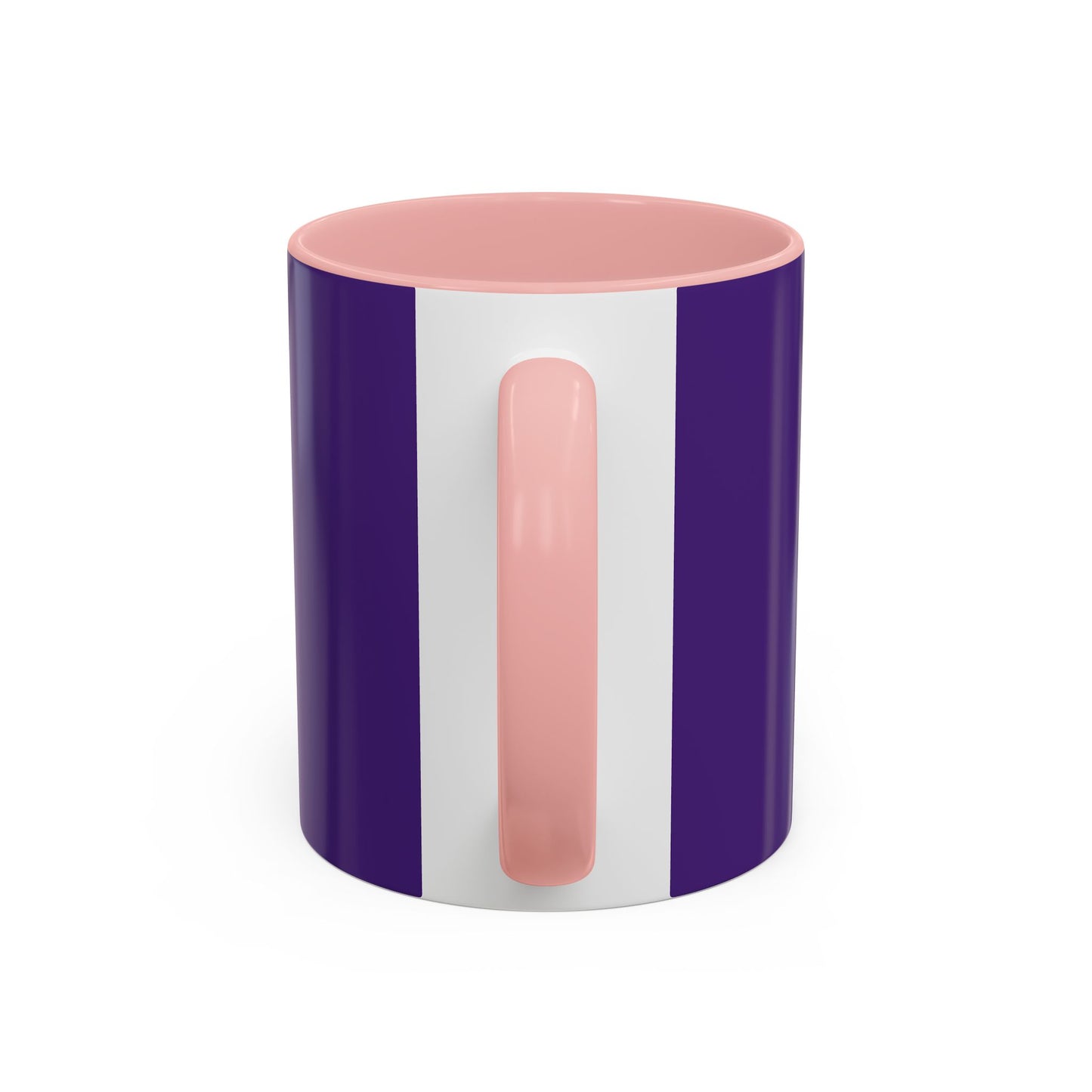 Custom Purple Accent Coffee Mug - Perfect Gift for Coffee Lovers