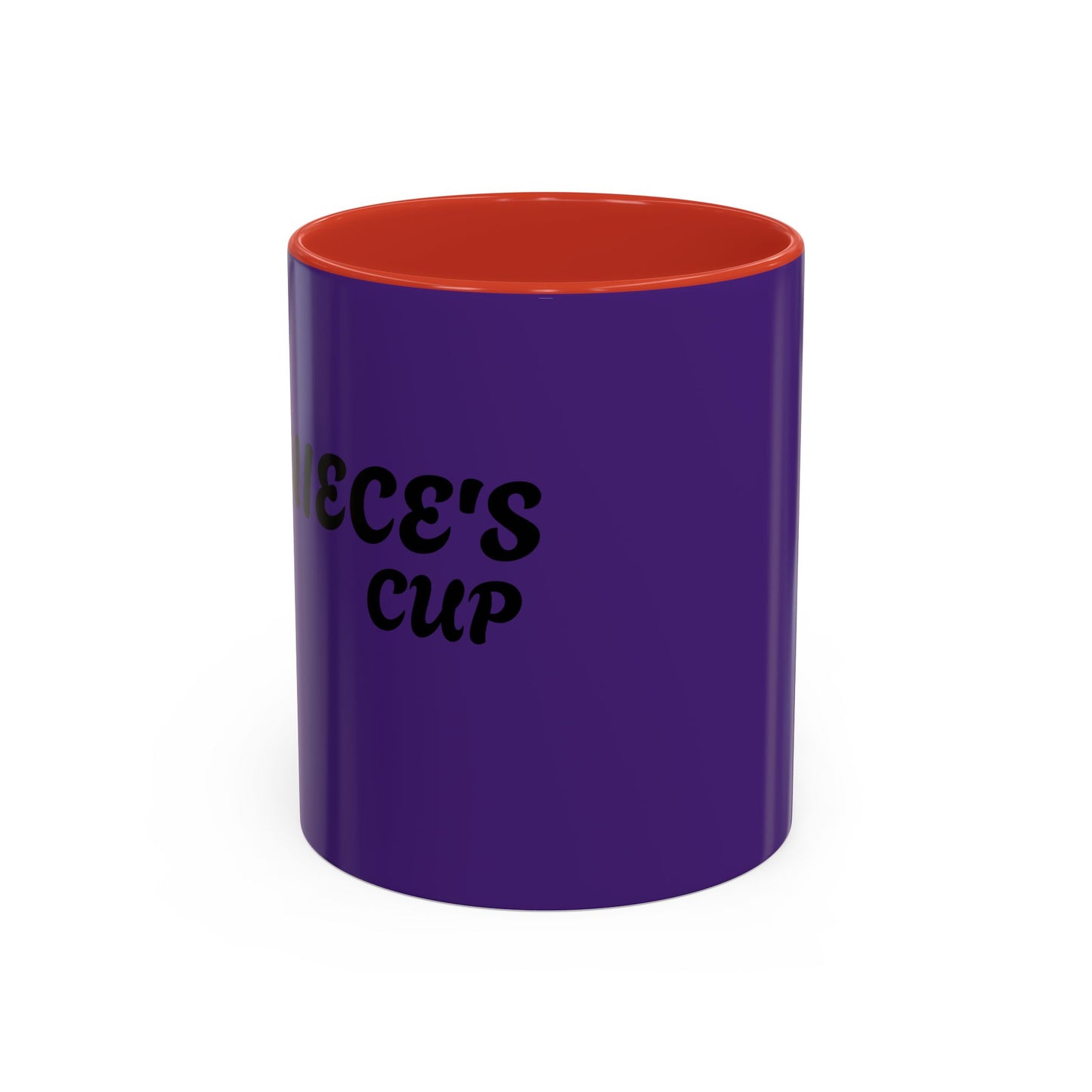 Custom Purple Accent Coffee Mug - Perfect Gift for Coffee Lovers