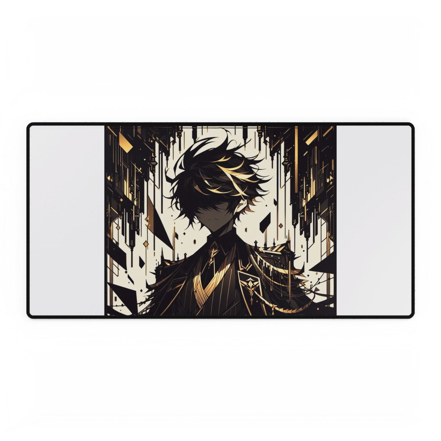 Stylish Gaming Desk Mat with Artistic Design - Perfect for Gamers and Home Office