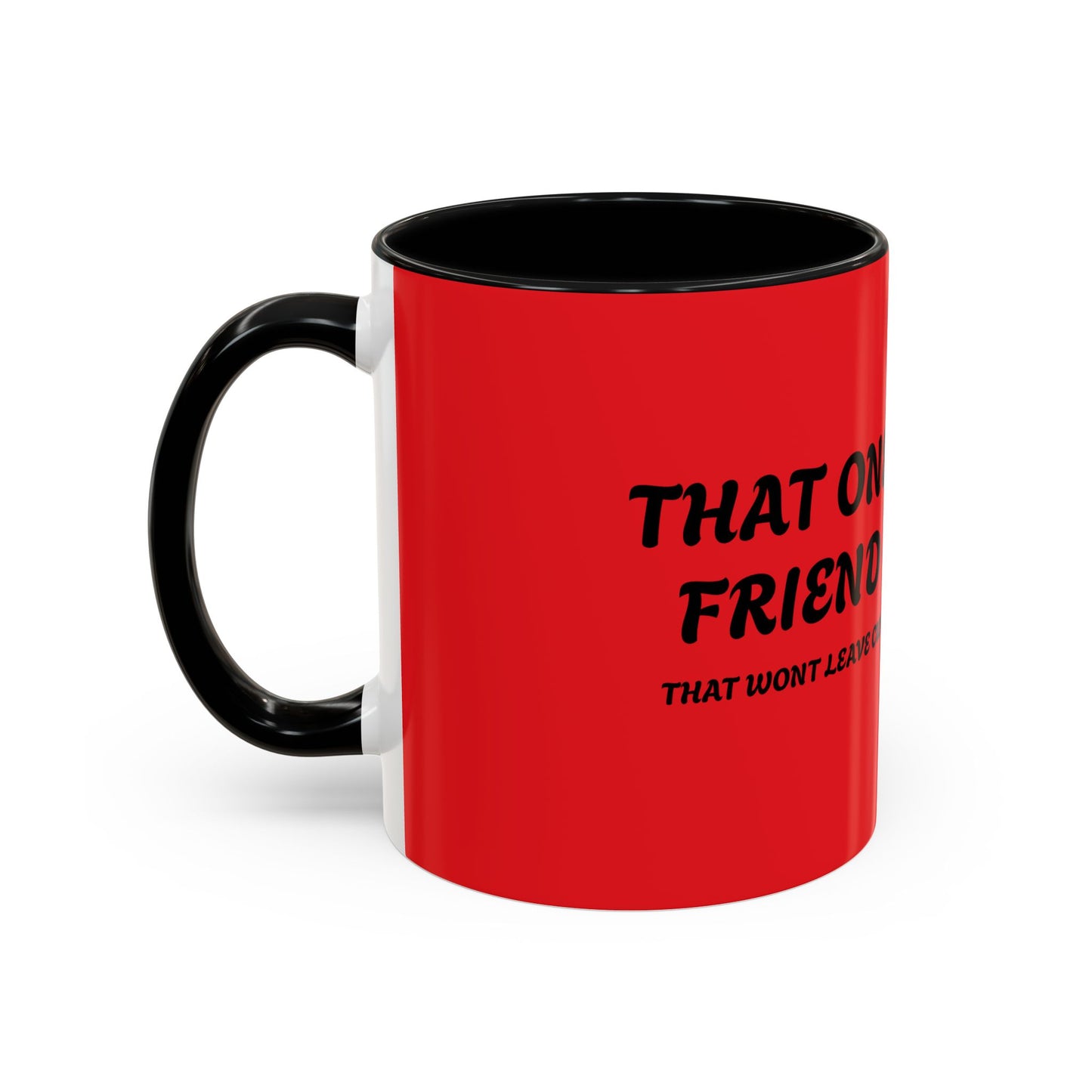 Funny Accent Coffee Mug - Perfect Gift for Best Friends | Red Ceramic Cup