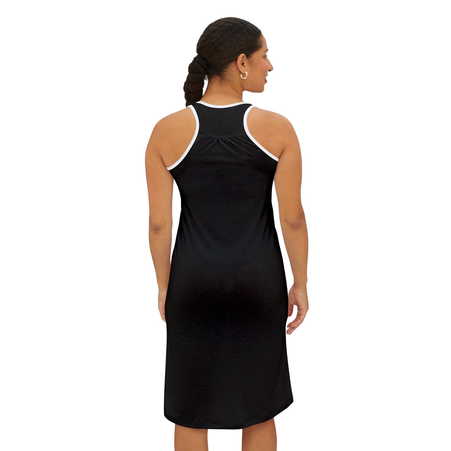 Lightweight Women's Racerback Dress - Perfect for Summer Outings and Casual Wear