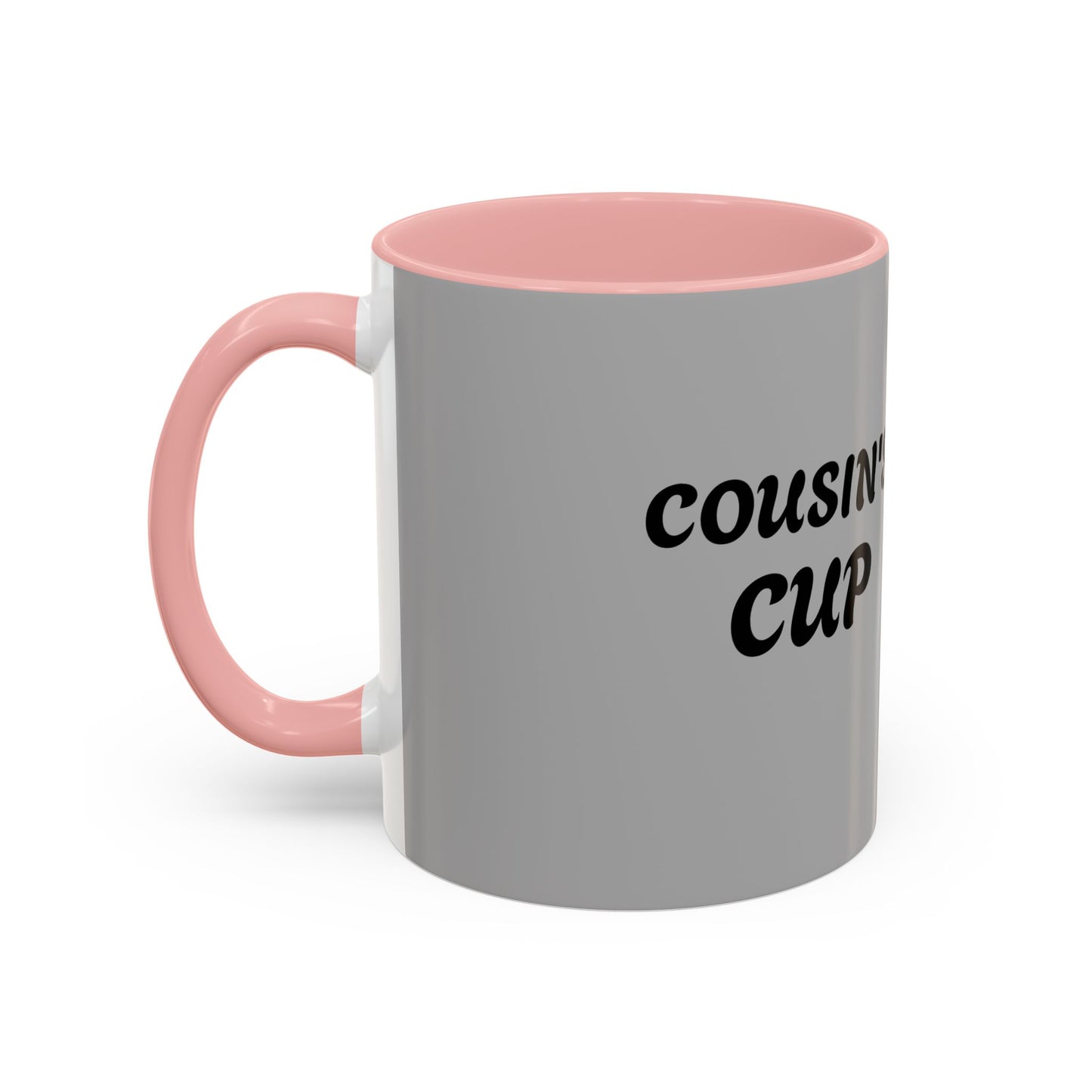 Custom Cousin's Coffee Mug | Fun Accent Mug for Family Gifts