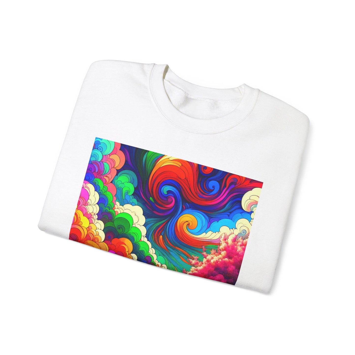 Vibrant Sunset Landscape Crewneck Sweatshirt | Unisex Heavy Blend™