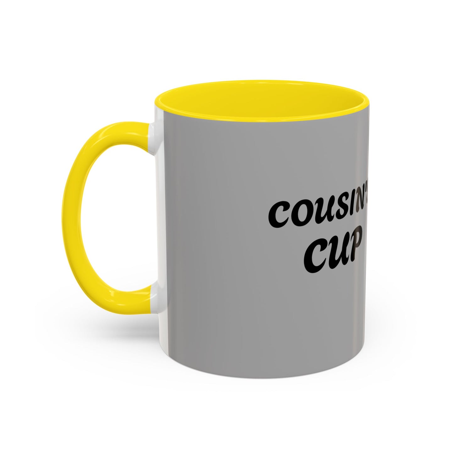 Custom Cousin's Coffee Mug | Fun Accent Mug for Family Gifts