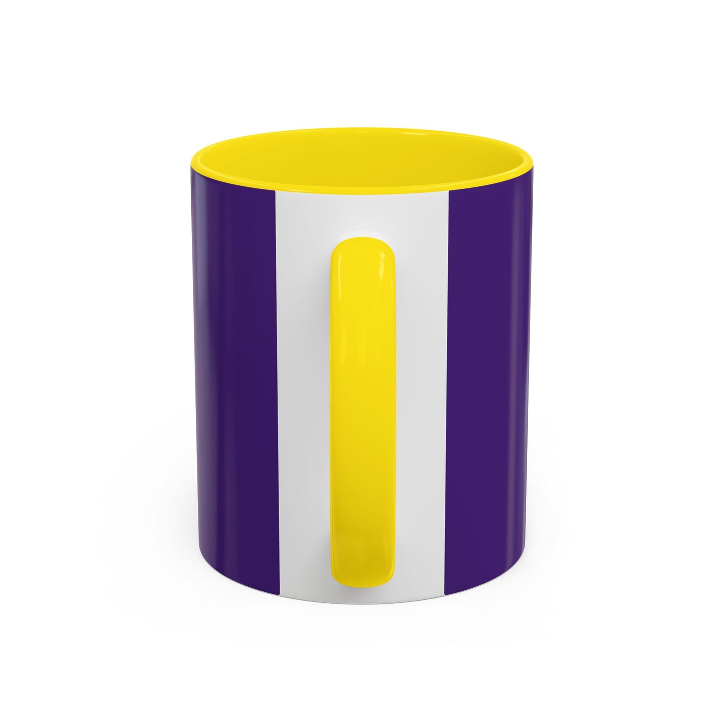 Custom Purple Accent Coffee Mug - Perfect Gift for Coffee Lovers