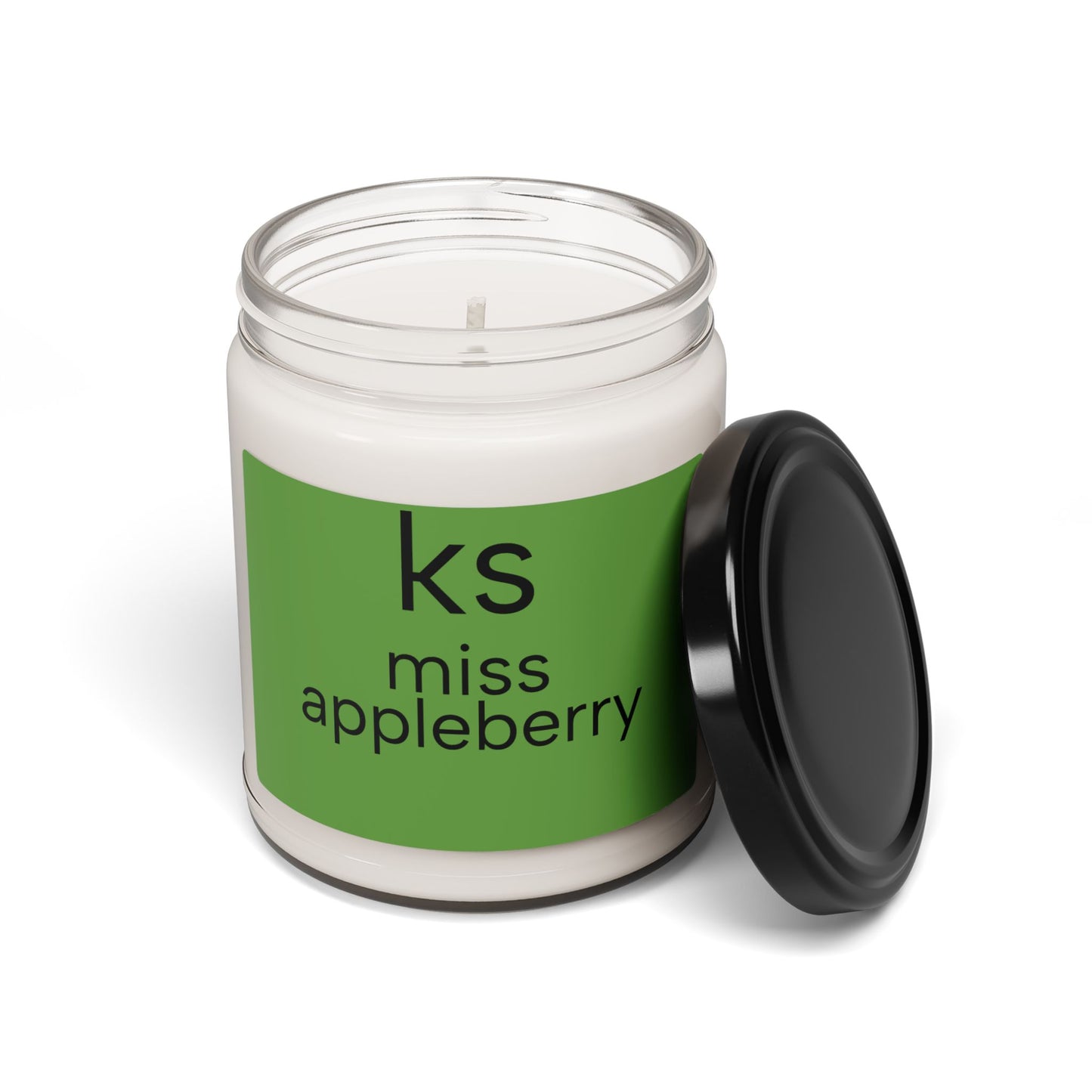 Miss Appleberry Scented Soy Candle - 9oz Aromatherapy Candle for Relaxation and Home Fragrance