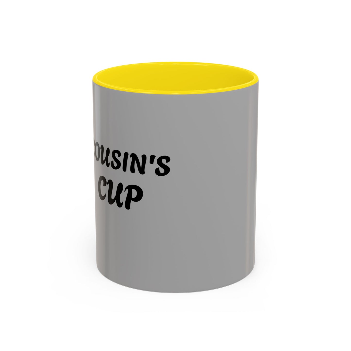 Custom Cousin's Coffee Mug | Fun Accent Mug for Family Gifts