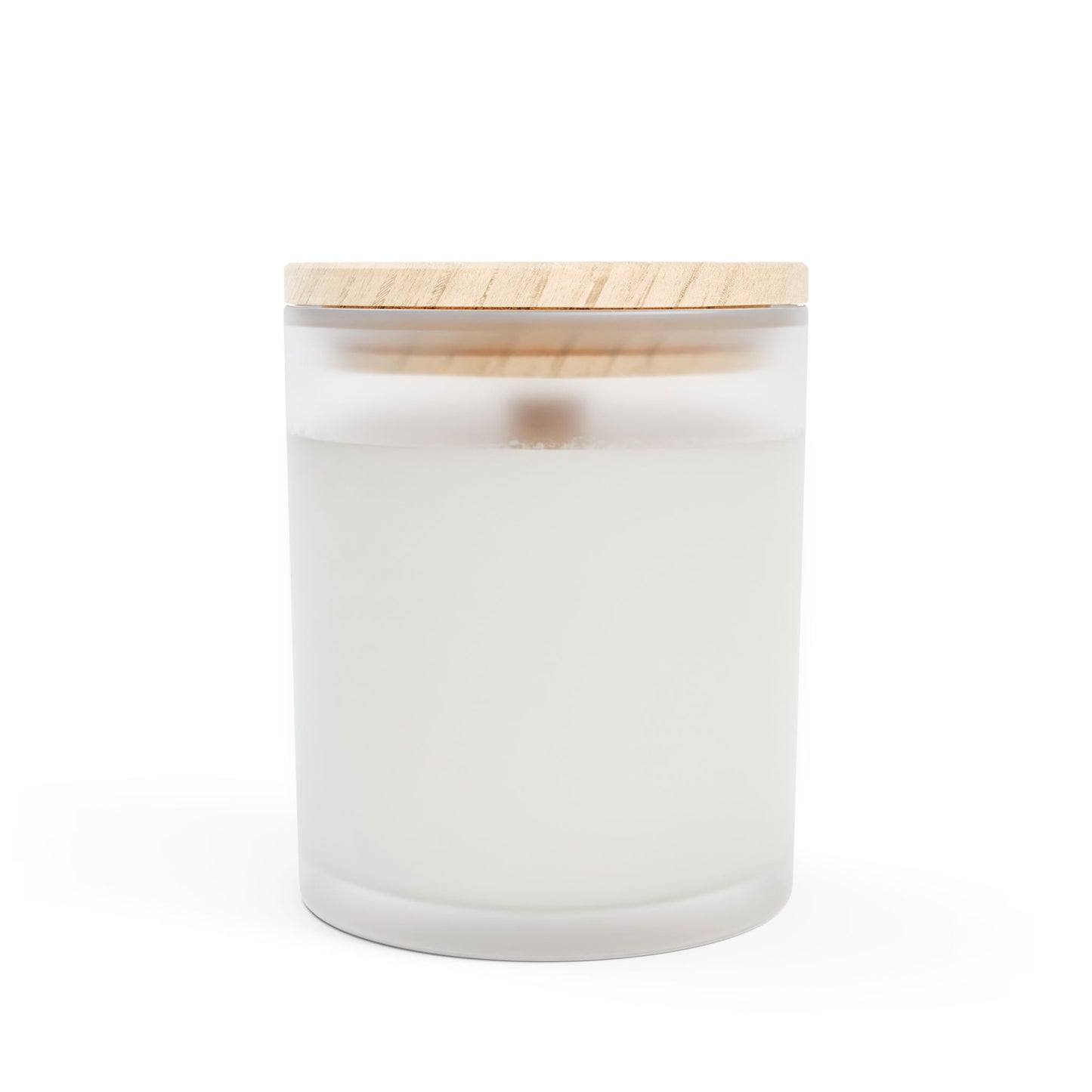 Is it dark yet-Frosted Glass Candle, 11oz