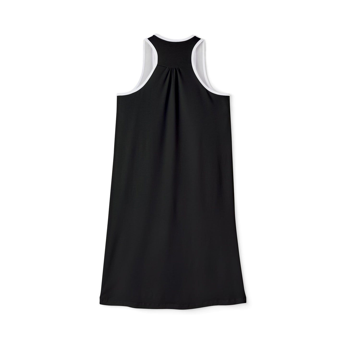 Lightweight Women's Racerback Dress - Perfect for Summer Outings and Casual Wear