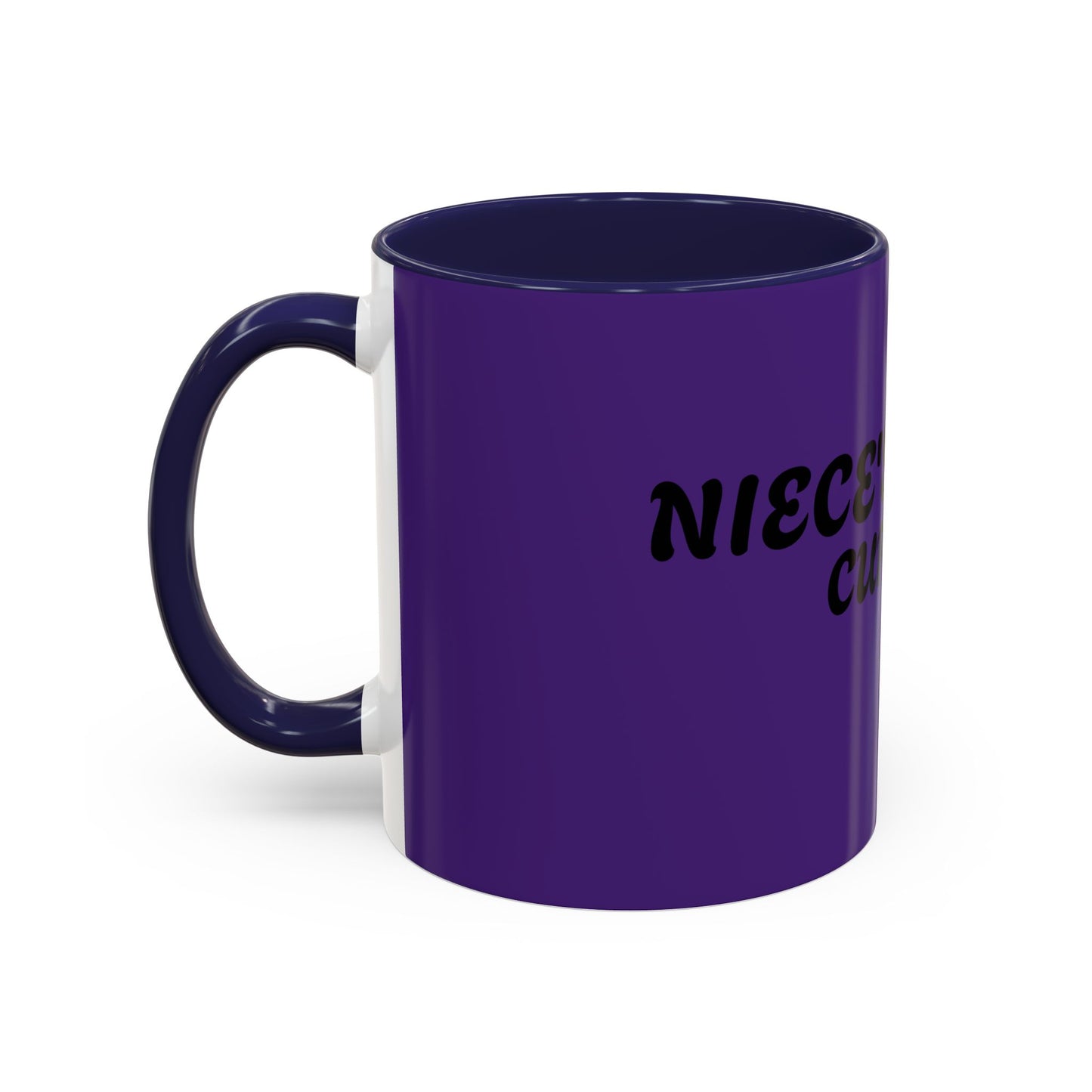 Custom Purple Accent Coffee Mug - Perfect Gift for Coffee Lovers